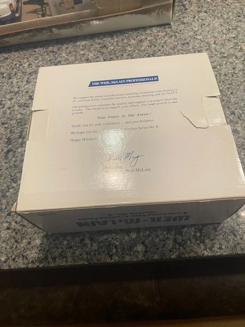 Camioneta Ford C800 1960 Ertl Weil-McLain Contractor Collection Series #8 1940 Foto 2 de 4