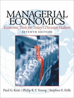 Managerial Economics Hardcover Paul, Erfle, Steve, Young, Philip