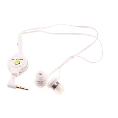 Retractable Earphones Headphones Hands-free Headset Handsfree for Tablets