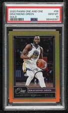 2020-21 Panini One and One Gold 7/10 Draymond Green #58 PSA 10 GEM MT e1e