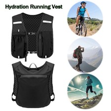 High Visibility Hi Vis Running Vest Reflective Cycling Bib Safety Top Walking UK
