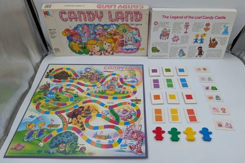 Vintage Candyland Board Game 1984 Milton Bradley 100% Complete 1980s 80s