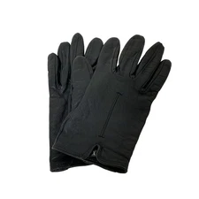 ARMANIEX - Black Leather Women's Gloves