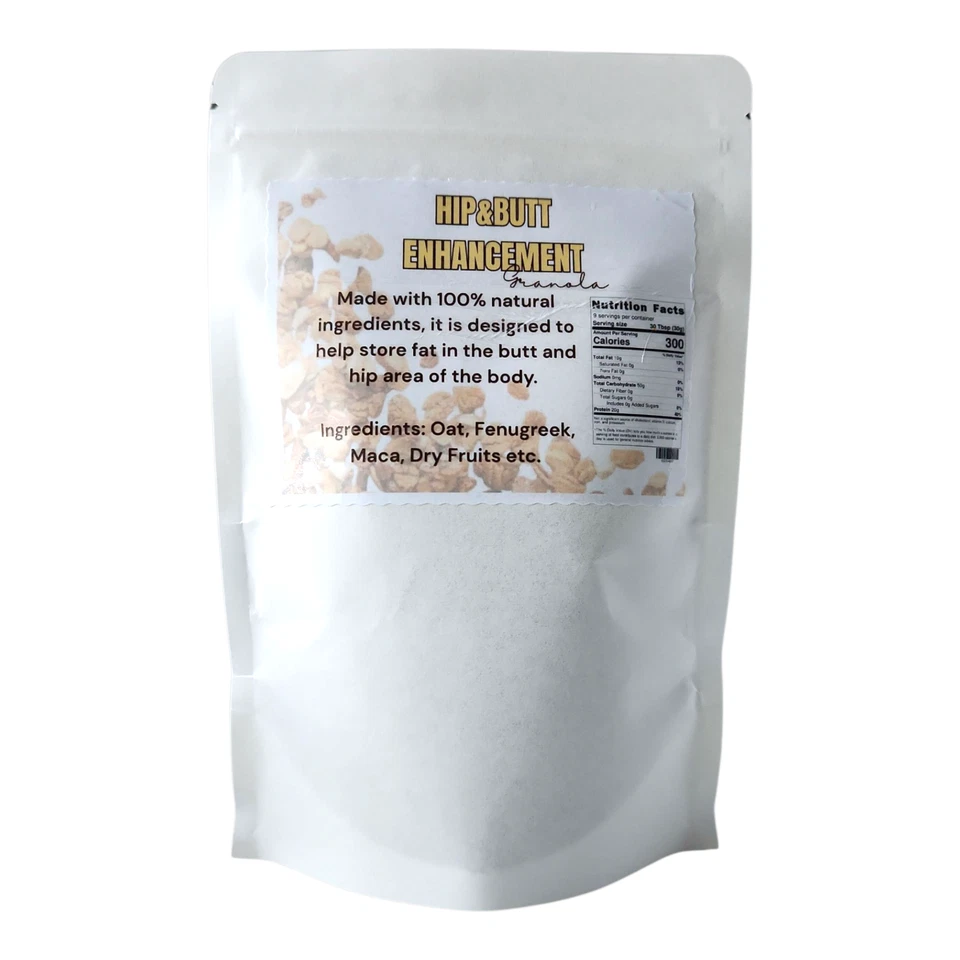HIP AND BUTT ENHANCEMENT GRANOLA POWERFUL 1 Week BBL GRANOLA 256.9g/9.06oz - Image 3 of 4