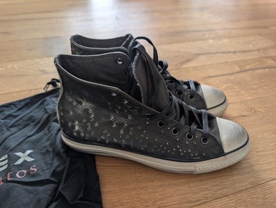 Rarität: Converse x John Varvatos Chuck Taylor  - Leder & Nieten - Gr. 44 - NEU