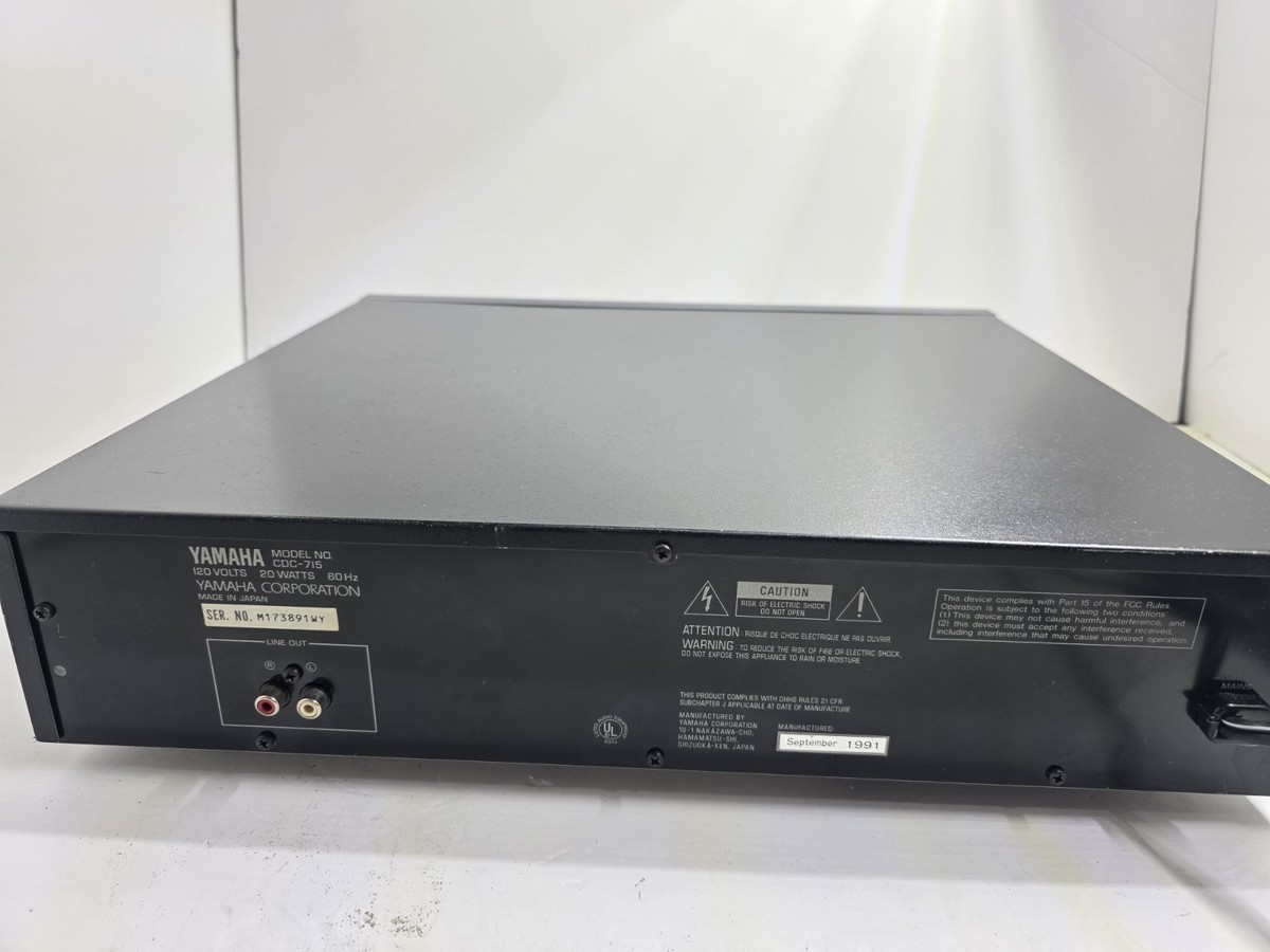 YAMAHA CDC-715 5 Disc CD Changer | eBay