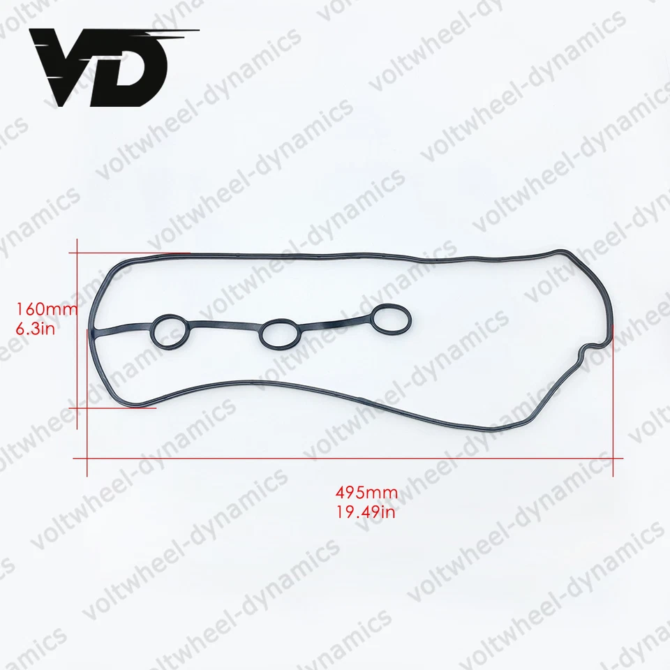 For Toyota 2003-2009 4Runner 2005-2015 Tacoma4.0L V6 Valve Cover Gasket Set Foto 3 de 4