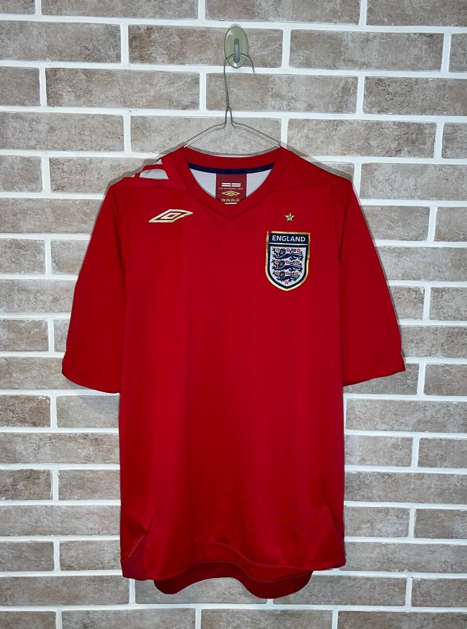 England 2006 - 2008 football shirt jersey Umbro vintage