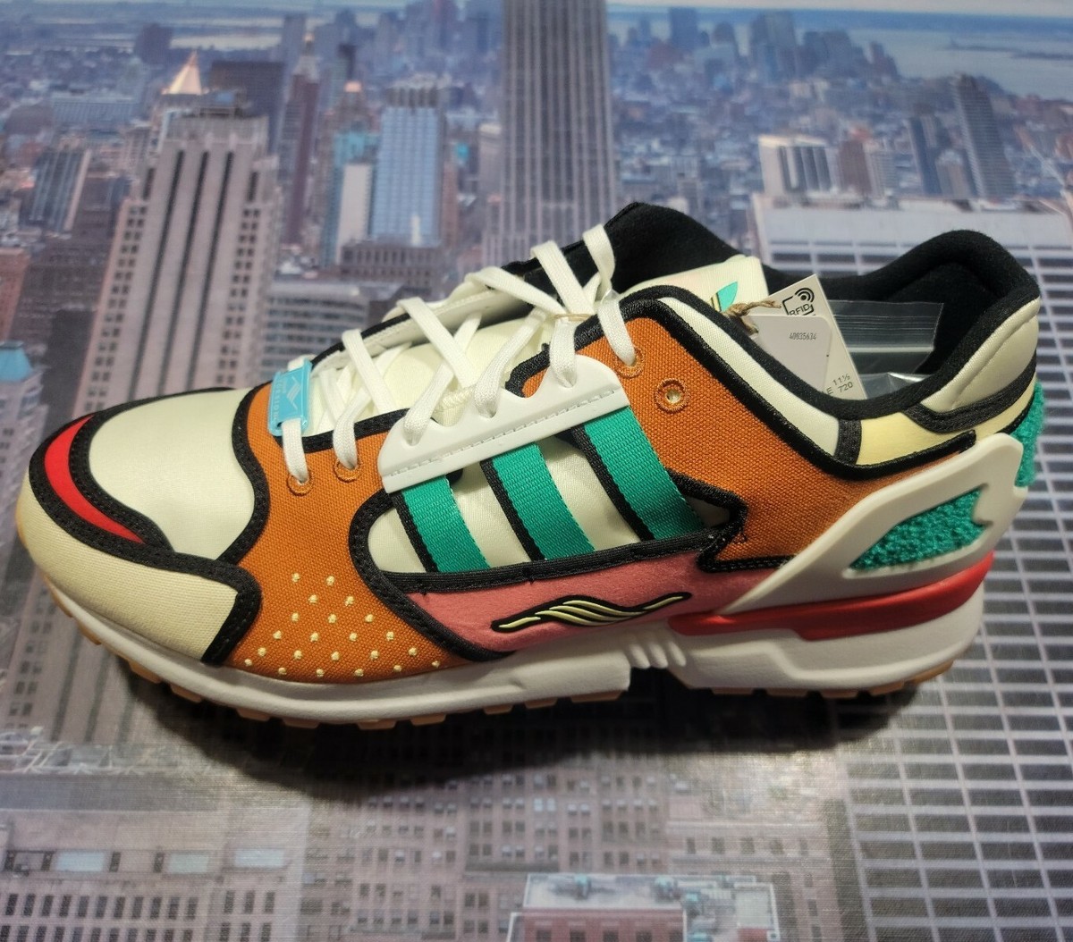 Adidas x The Simpsons ZX 10000 Krusty Burger Mens Size 11.5