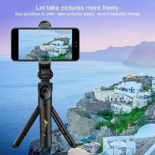 Phone Photo Selfie Stick Extendable Bluetooth Remote Tripod Shutter Wireless - Picture 2 of 19