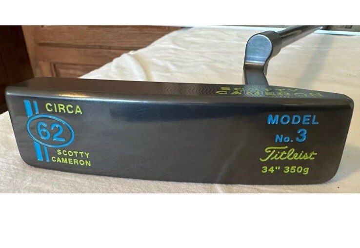 希少美品】スコッティキャメロンサーカ62NO.3 34インチ350g 希少美品