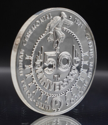 1971 Tribal Indian Ceremonial New Mexico 50th Anniversary 925