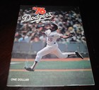 1976 Baseball Los Angeles Dodgers Program Yearbook Walter Alston Collection Loa