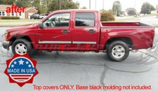 2005-2009 Chevy Coloradocanyon Crew Cab Body Side Molding Overlay Accent 4pc