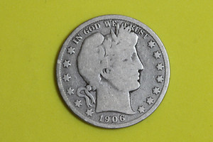 1906-D BARBER HALF DOLLAR #P01270