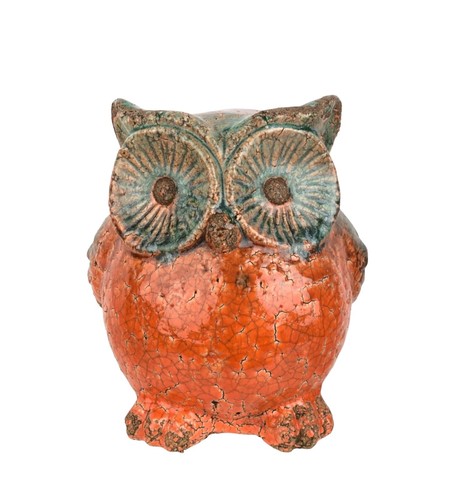 NEIGHBORHOOD BOOZE OWL CE-INCENSE CHAMBER Blue Gold Figurine Japan