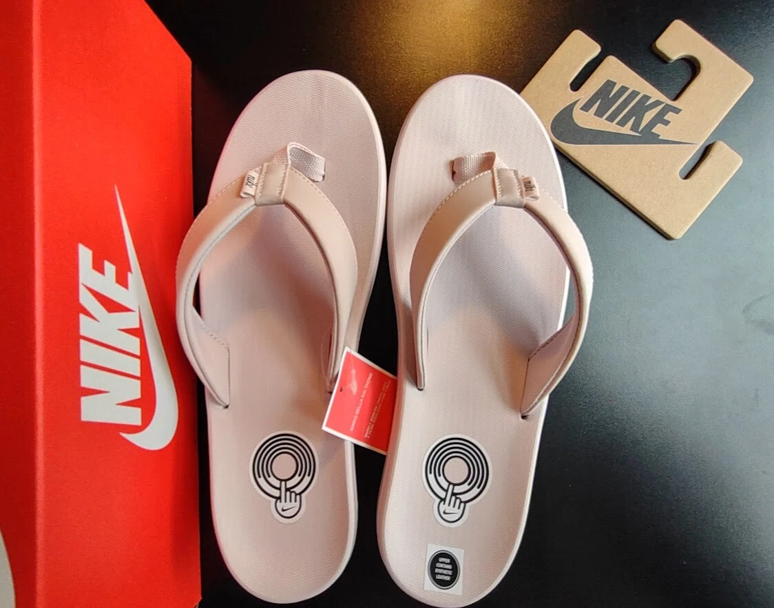 Sandalo Nike Bella Kai perizoma infradito AO3622 607 a malapena rosa grigio 7 11