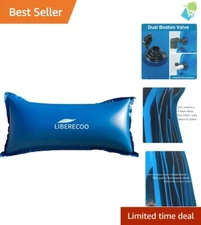 Durable 96x96 Inch Vinyl Pool Cover Pillow - Ideal for Winter Protection