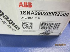 ABB     029030925  1SNA290309R2500  D10/10.1.P.2L   ( 1 lot of 4)