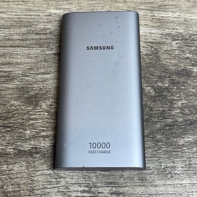Samsung EB-P1100B Silver Dual USB 10000mAh Battery Fast Charging
