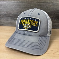 Nashville Predators Hat Cap Snap Back Gray Colton Sissons Design '47