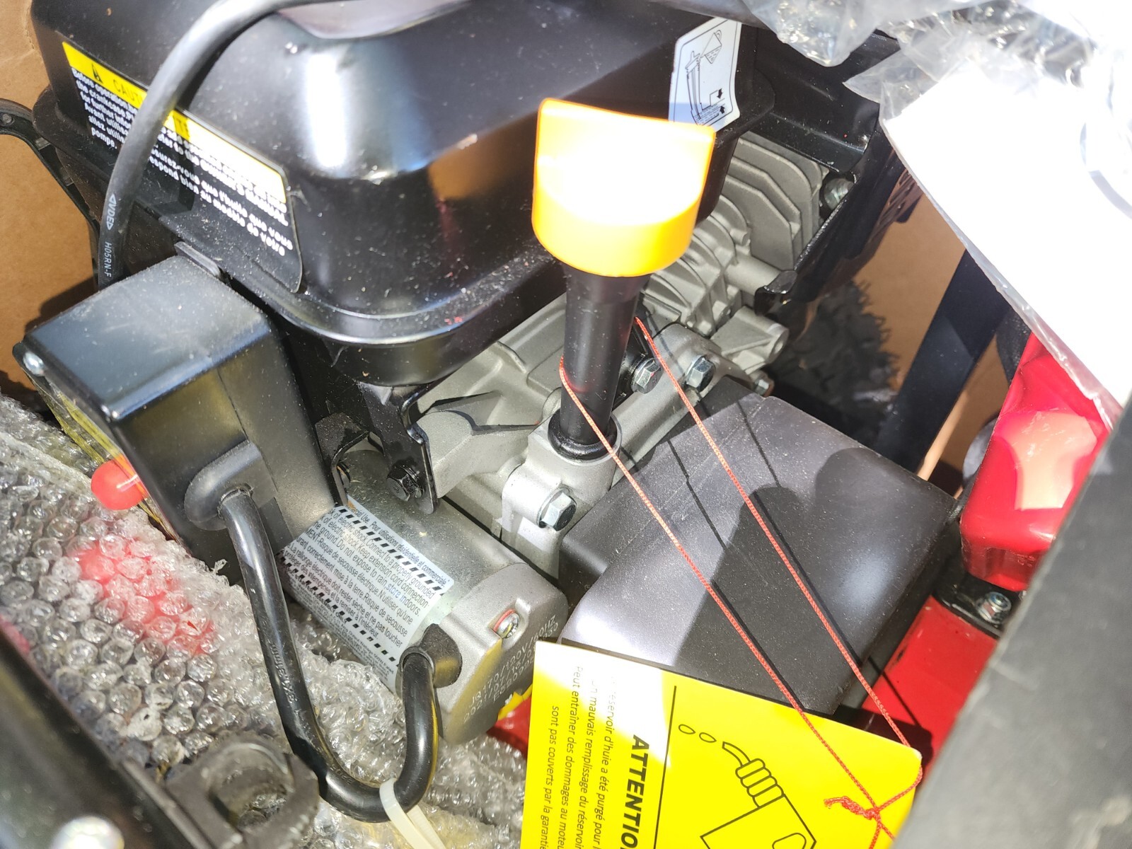 PowerSmart24" 2Stage Electric Start Gas Snow Blower Heated Handles