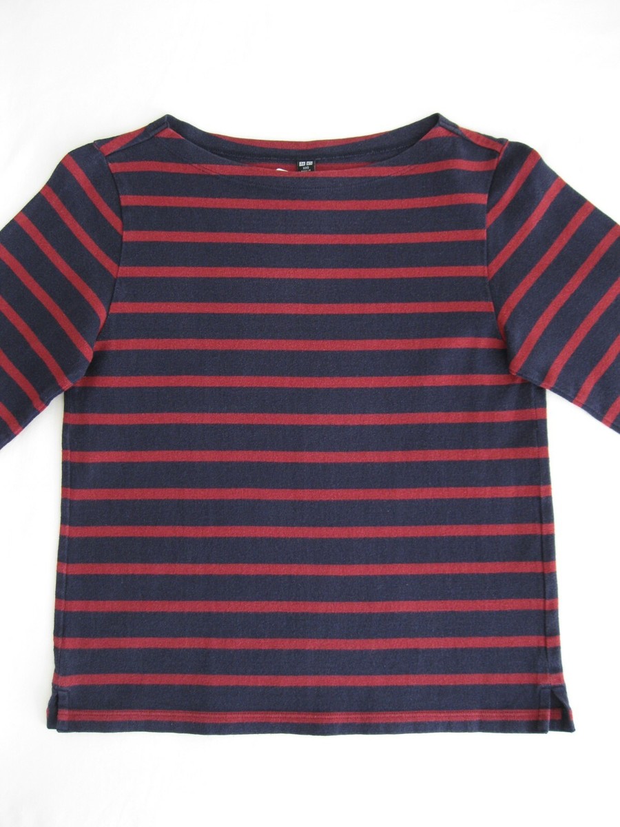 ☆22AW☆【SPAO】☆striped boat neck long sleeve T-shir.t☆ Striped boat-neck t-shirt - Women | MANGO USA