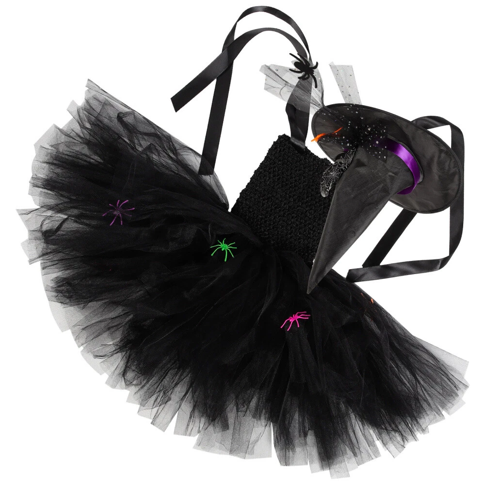 VETEMENTS Vestito Strega Bambina Miss Bambino Vestiti Halloween Costumi per Bambine