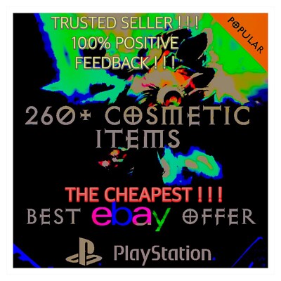 DIABLO 3 ULTIMATE COSMETIC BUNDLE FOR PLAYSTATION 4/5 - OVER 260 ITEMS ! ! !
