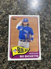 2021 Topps Series 2 Bo Bichette T65-47 1965 Redux Blue Jays