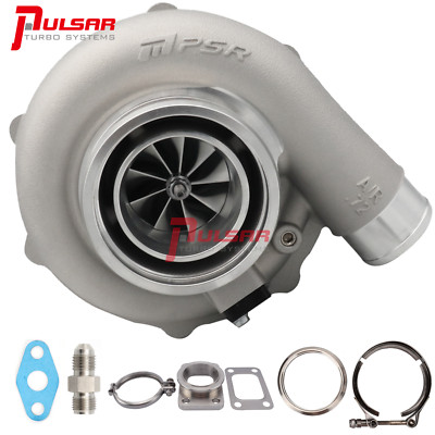 Pulsar 6255G Ball Bearing Billet Wheel Stainless Steel Vband 0.82A/R+T25 Adapter