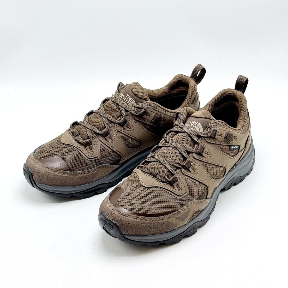 NEW* Men The North Face Hedgehog 3 Waterproof Hiking Shoes BROWN