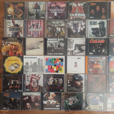 East coast gangsta rap 41 CD lot Cam'ron Beastie Boys Mobb Deep B.I.G. Fugees 