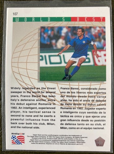 ( U SELECT CARDS ) 1993 Upper Deck WORLD CUP USA SINGLES 🔽PHOTOS ON - Picture 169 of 283