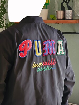 X PUMA Jacke DEE and Ricky's Uni Bomberjacke Herren Modell 1,80m Größe S