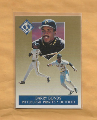 1991 Fleer Baseball  ULTRA TEAM #1 Barry Bonds GIANTS