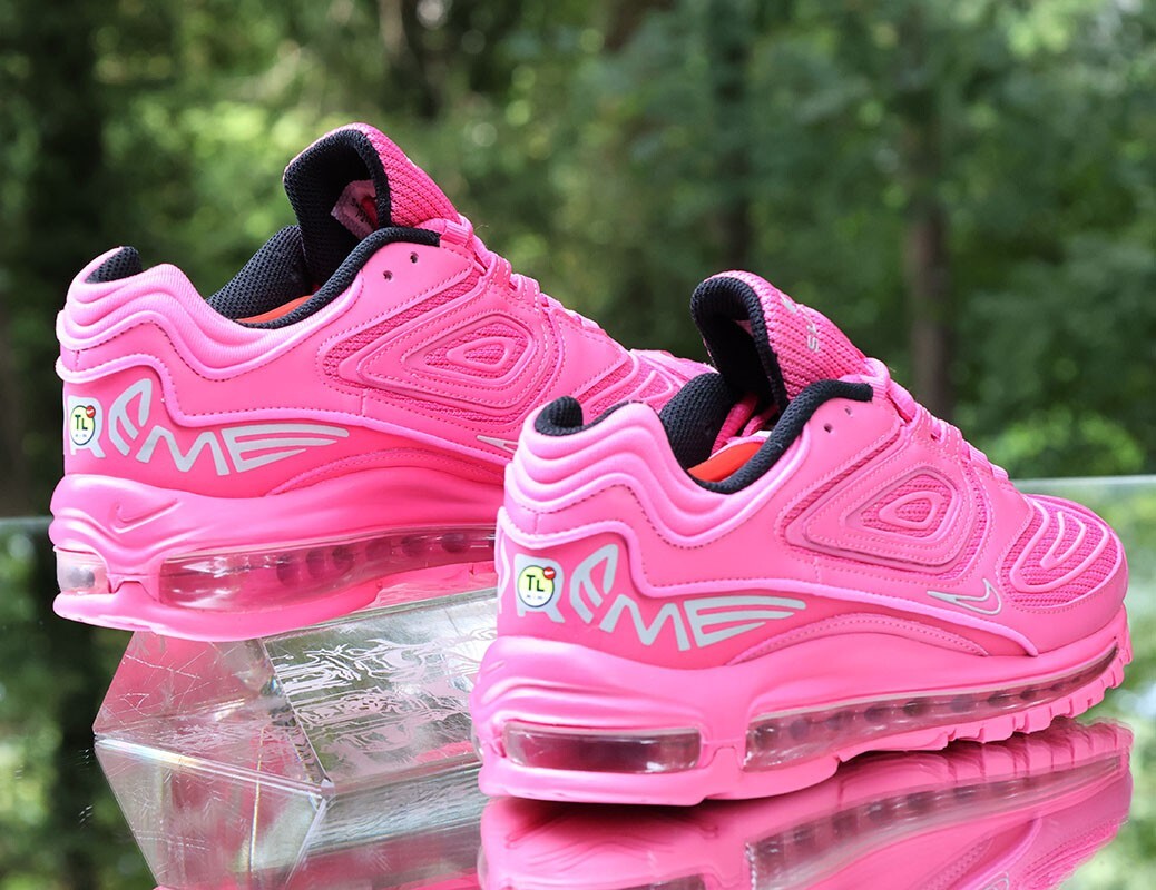 Nike Air Max 98 TL x Supreme Pinksicle Men's Size 8 Pink Nike Air Max 98 TL x Supreme Pinksicle Men's Size 8 Pink