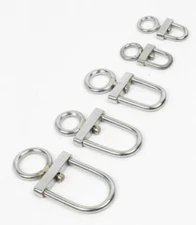 Falconry Stainless steel Swivels in 3 sizes
