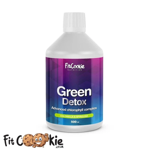 Green Detox 500ml – FitCookie Daily Cleanse Drink | Natural Support for Wellness