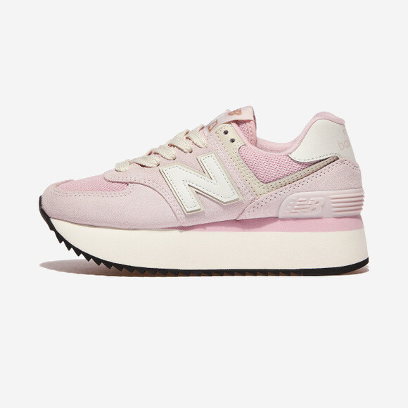 【New Balance】 WL574ZAK New Balance 574+- Black Pink / WL574ZAK / Womens Shoes