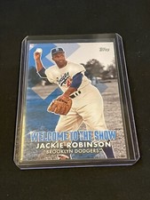 2022 Topps Welcome to the Show Dodgers Baseball Card #WTTS1 Jackie Robinson
