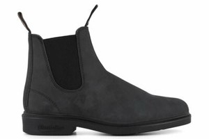 blundstone rustic black chisel toe
