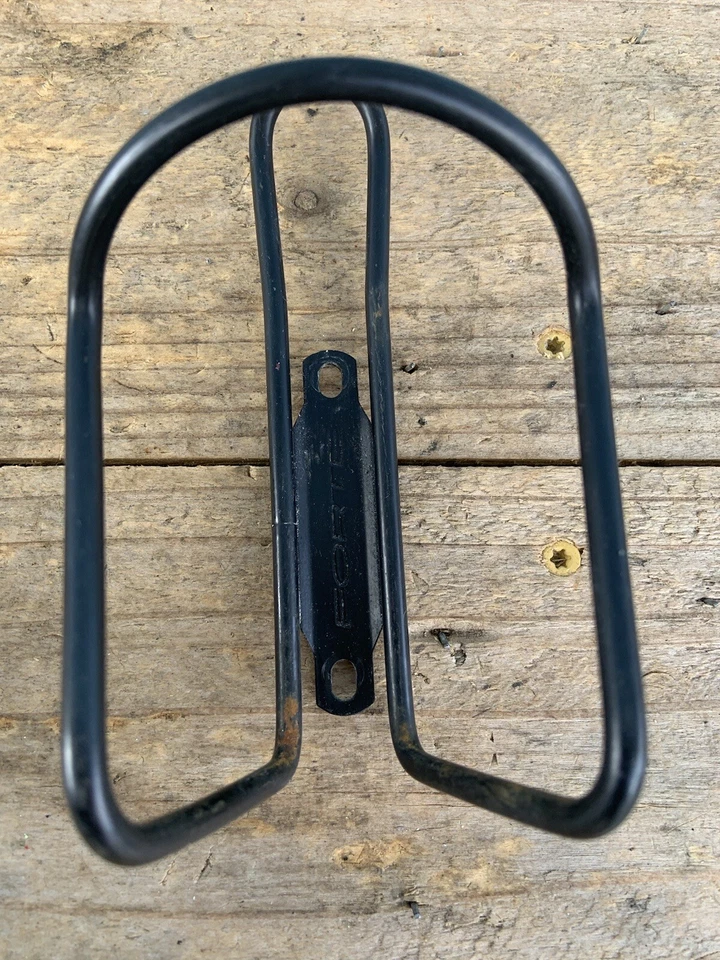 2 jaulas negras para botellas de agua Forte MTB bicicleta de carretera tour-se adapta a Schwinn Trek Foto 4 de 4