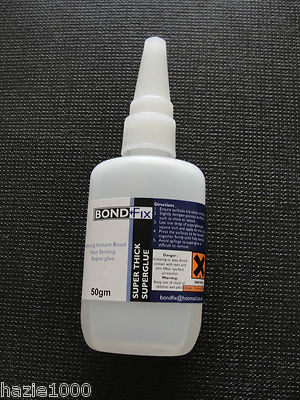 BondFix 50g DICKE Viskosität, Superkleber. Hohe Festigkeit & Geschwindigkeit
