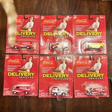 Coca-Cola Die-Cast Delivery Vehicles Lot Of 6