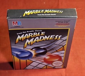 Jeu MARBLE MADNESS - Complet en Bo&icirc;te - Nintendo NES - Version FRA