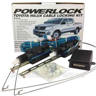 2005-2014 WORKMATE 2 DOOR CABLE CENTRAL LOCKING SYSTEM