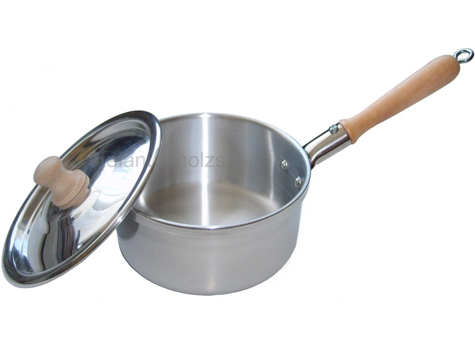 Alu-Stieltopf Ø10cm Topf+Deckel Kinderküche,Kinderherd, Glückskäfer 530112 NEU