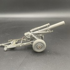 ORIGINAL Battleground Navarone Marx Silver Gray FIRING Howitzer Cannon