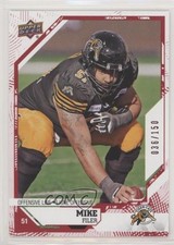 2019 Upper Deck CFL Red 36/150 Mike Filer #95 v5t
